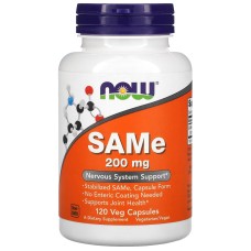 Now Foods SAMe 200 mg 120 caps