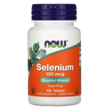 Now Foods Selenium 100 mcg 100 tabs