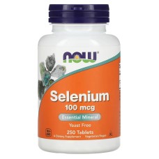 Now Foods Selenium 100 mcg 250 tabs