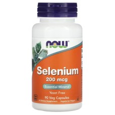 Now Foods Selenium 200 mcg 90 caps