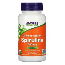 Now Foods Spirulina 500 mg 100 tabs