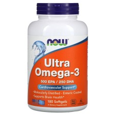 Now Foods Ultra Omega-3 500EPA/250DHA 180 softgels
