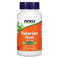 Now Foods Valerian Root 500 mg 100 caps