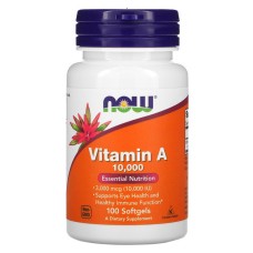 Now Foods Vitamin A 10000 IU 100 softgels