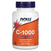 Now Foods C-1000 With Rose Hips 100 tabs