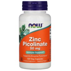 Now Foods Zinc Picolinate 50 mg 120 caps
