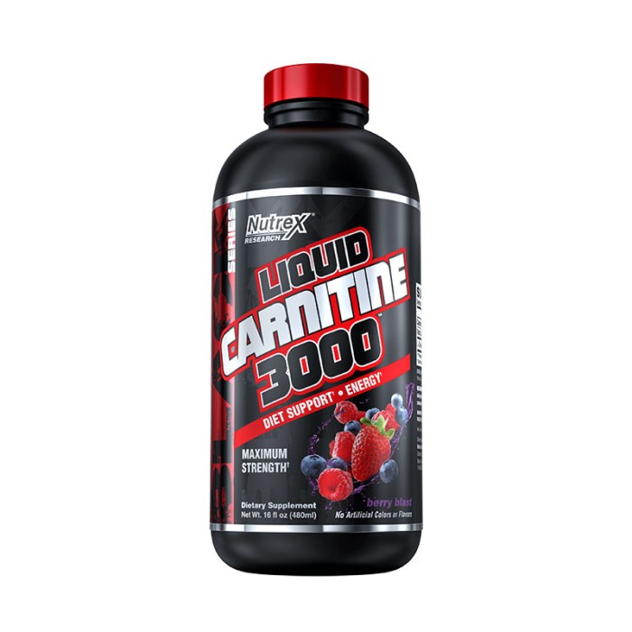 Nutrex Liquid Carnitine 3000 480 мл, рідкий l-карнітин