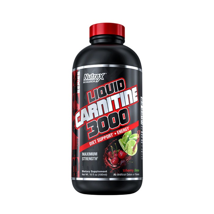 Nutrex Liquid Carnitine 3000 480 мл, рідкий l-карнітин