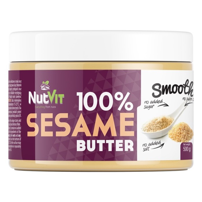 OstroVit 100% Sesame Butter 500 грам, масло з кунжуту