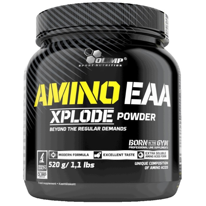 Olimp Amino EAA Xplode 520 грам, основні незамінні амінокислоти