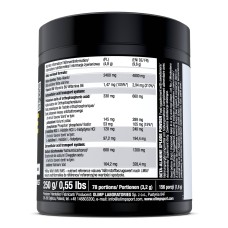 Olimp Beta-Alanine Xplode Powder 250 грам, бета-аланін, вітамін В6