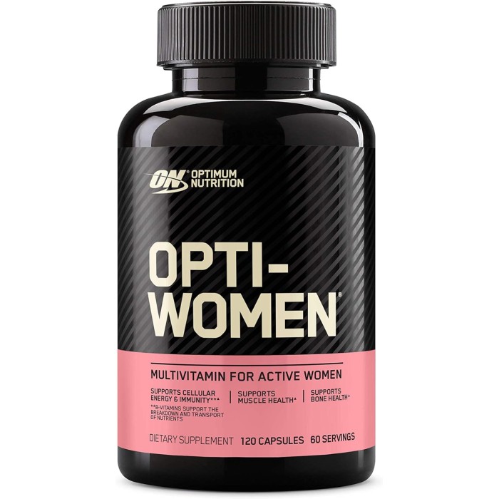 Optimum Nutrition Opti-Women 120 капсул, вітаміни та мінерали для жінок