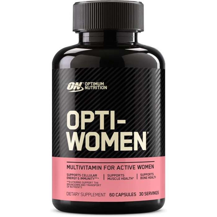 Optimum Nutrition Opti-Women 60 капсул, вітаміни та мінерали для жінок