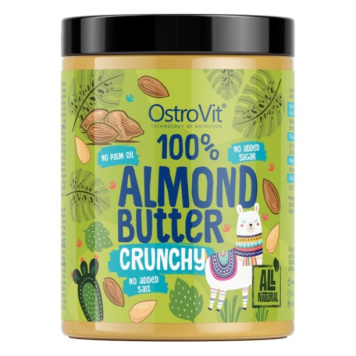 OstroVit 100% Almond Butter 1000 грам, мигдальне масло  