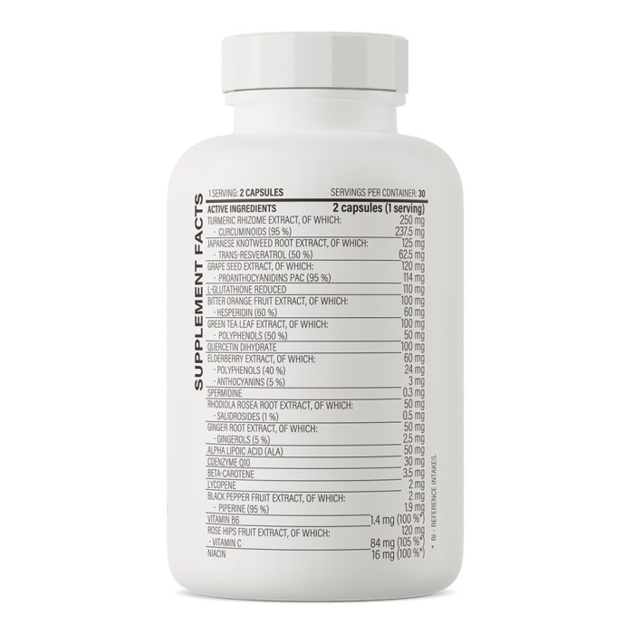 OstroVit 17 Antioxidants 60 капсул, комплекс антиоксидантів