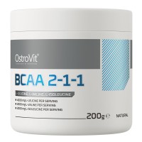 OstroVit BCAA 2-1-1 200 g Чистий, без смаку 