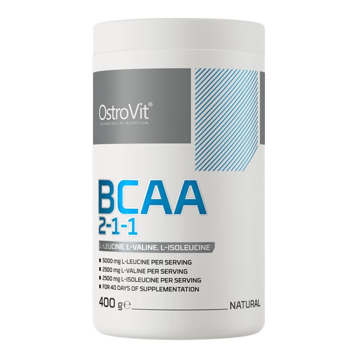 OstroVit BCAA 2-1-1 400 грам, бцаа