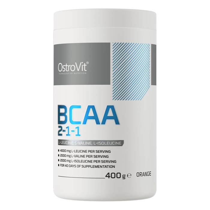 OstroVit BCAA 2-1-1 400 грам, бцаа