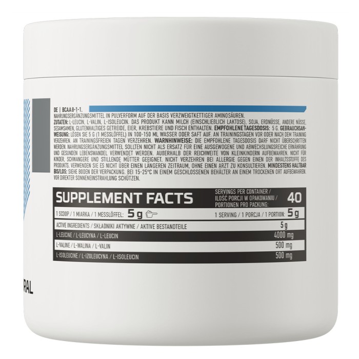 OstroVit Bcaa 8-1-1 200 грам, бцаа 8 1 1