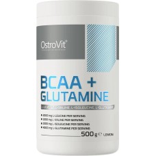 OstroVit BCAA + Glutamine 500 грам, бцаа+глютамін