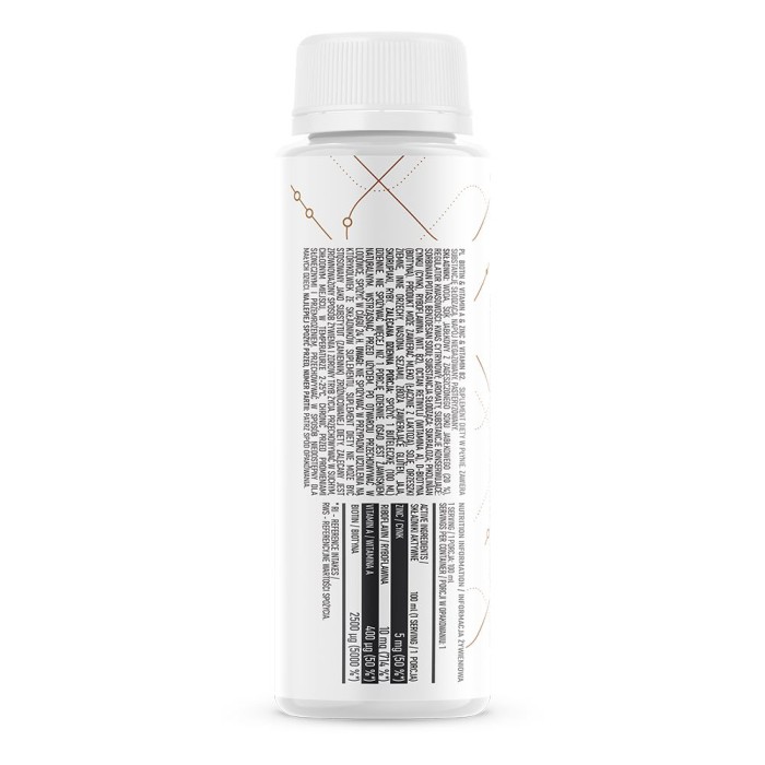 OstroVit Biotin & Vitamin A & Zinc & Vitamin B2 Shot 100 мл, біотин, вітамін А, цинк, вітамін В2 