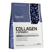 OstroVit Collagen + Vitamin C 400 g Чорна смородина