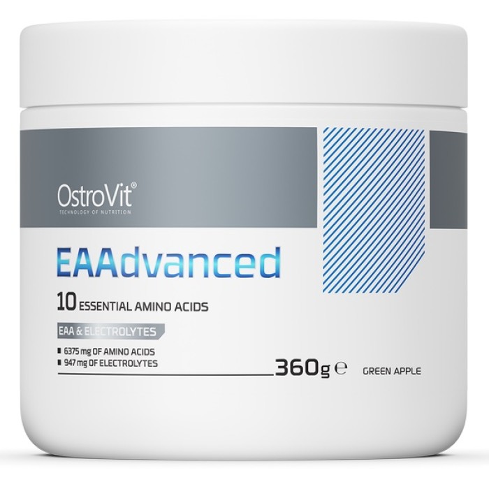 OstroVit EAAdvanced 360 грам, комплекс незамінних амінокислот EAA та BCAA з мінералами