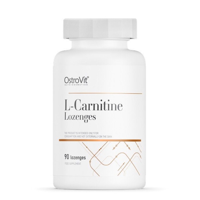 OstroVit L-Carnitine Lozenges 90 таблеток, л карнітин тартрат