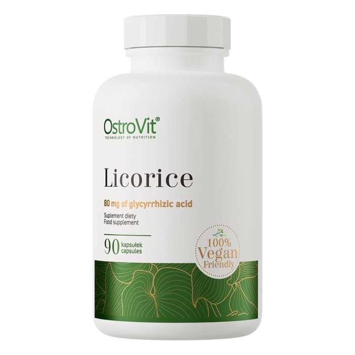 OstroVit Licorice Vege 90 капсул, корінь солодки