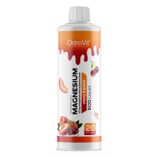 OstroVit Magnesium Liquid 500 ml Вишня-персик