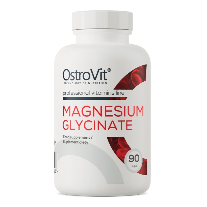 OstroVit Magnesium Glycinate 90 капсул, магній бісгліцинат