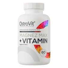 OstroVit Magnez MAX + Vitamin 60 tabs