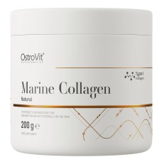 OstroVit Marine Collagen 200 g Чистий, без смаку (Пошкоджена упаковка, відсутня пломба)
