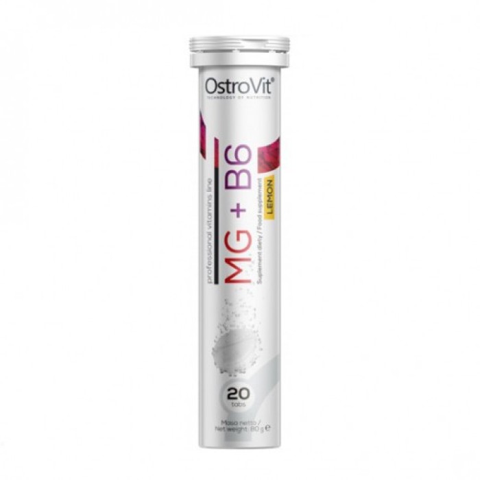 OstroVit Mg + B6 20 таблеток, магній + B6