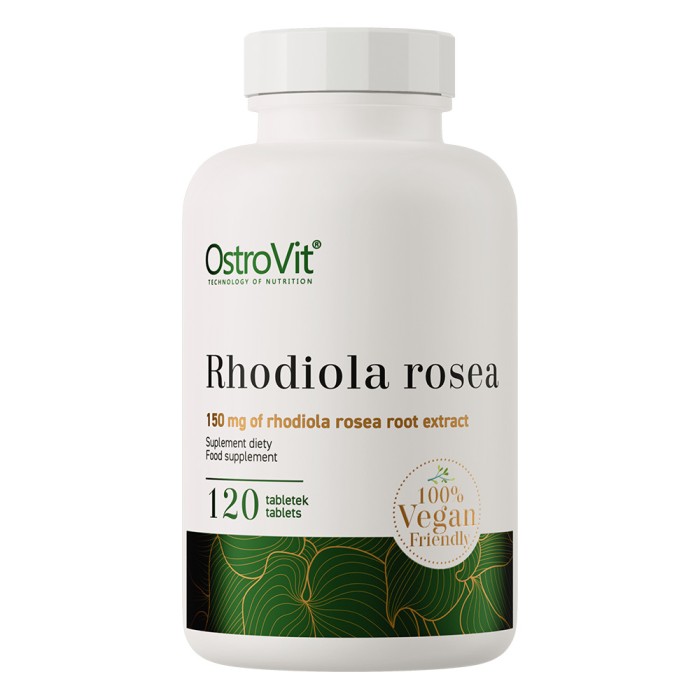 OstroVit Rhodiola Rosea Vege 120 таблеток, екстракт кореня родіоли рожевої