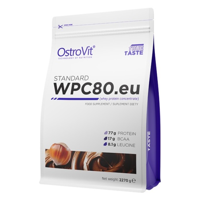 OstroVit Standart WPC80.eu 2270 грам, сироватковий протеїн