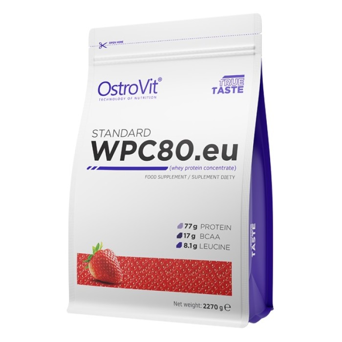 OstroVit Standart WPC80.eu 2270 грам, сироватковий протеїн