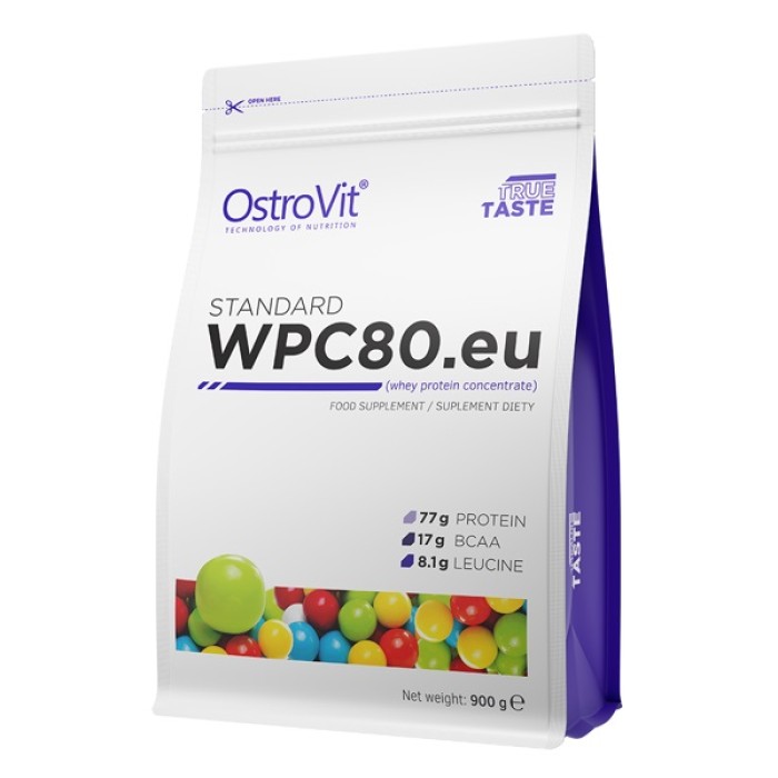 OstroVit Standart WPC80.eu 900 грам, сироватковий протеїн