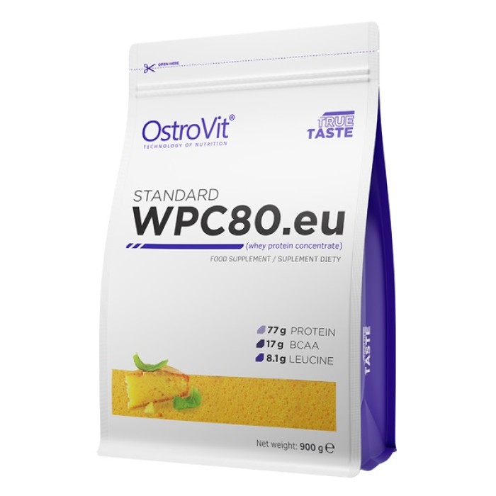 OstroVit Standart WPC80.eu 900 грам, сироватковий протеїн