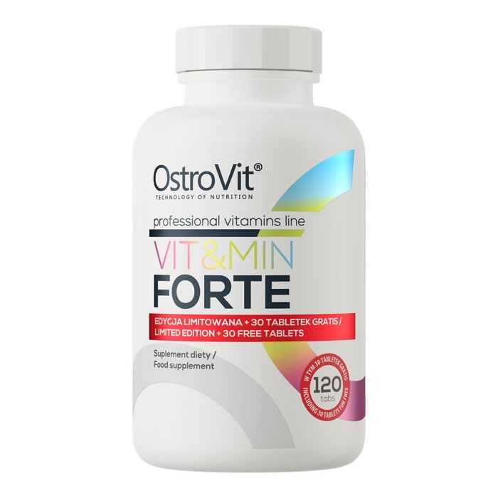 OstroVit Vit&Min Forte 120 таблеток, вітаміни та мінерали