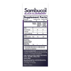 Sambucol Kids Black Elderberry Advanced Immune Syrup 120 мл, дитячий сироп з чорної бузини