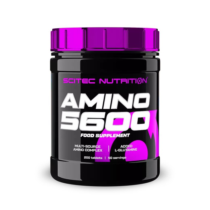 Scitec Amino 5600 200 таблеток, комплекс амінокислот