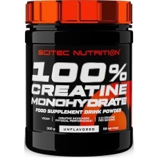 Scitec Nutrition 100% Creatine Monohydrate 300 грам, моногидрат креатину