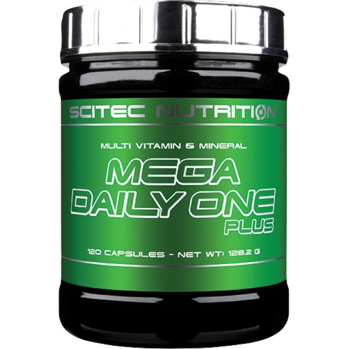 Scitec Nutrition Mega Daily One Plus 120 капсул, вітамінно-мінеральний комплекс