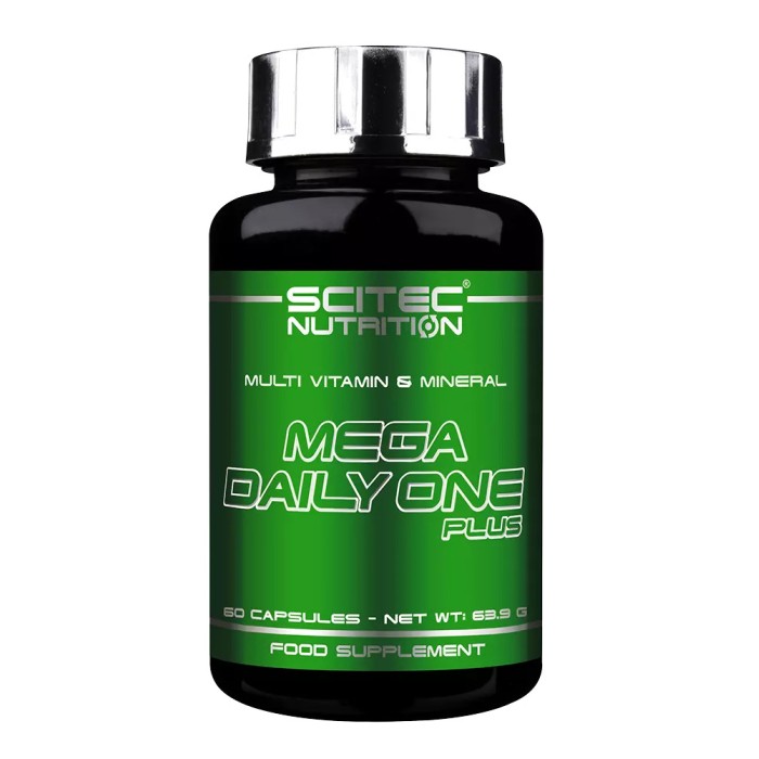Scitec Nutrition Mega Daily One Plus 60 капсул, вітамінно-мінеральний комплекс
