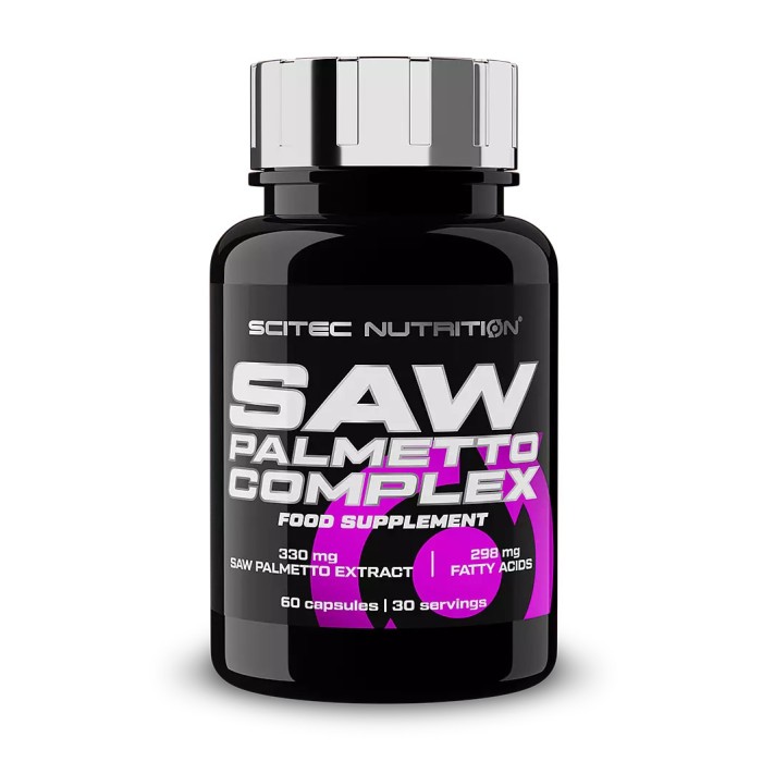 Scitec Nutrition Saw Palmetto Complex 60 капсул, екстракт пальми сереноя