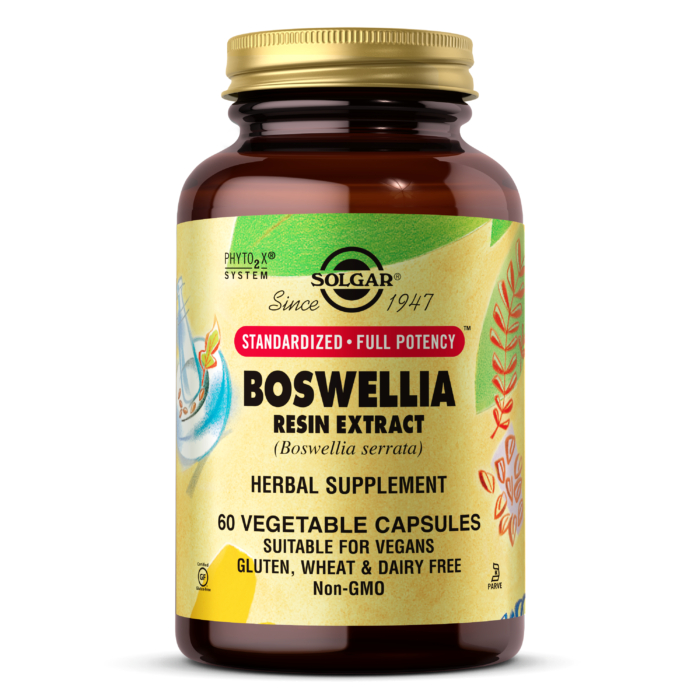 Solgar Boswellia Extract 60 капсул, екстракт босвелії