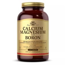 Solgar Calcium Magnesium Plus Boron 250 таблеток, кальцій, магній та бор