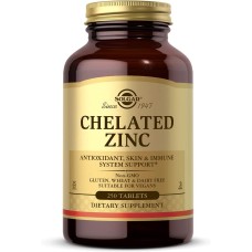 Solgar Chelated Zinc 250 tabs