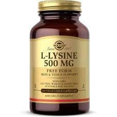 Solgar L-Lysine 500 mg 100 caps